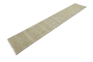 Muted Colors Floral Transitional 3X14 Oriental Runner Rug