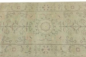 Muted Colors Floral Transitional 3X14 Oriental Runner Rug