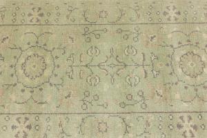 Muted Colors Floral Transitional 3X14 Oriental Runner Rug