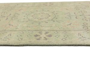 Muted Colors Floral Transitional 3X14 Oriental Runner Rug