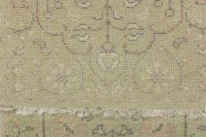 Muted Colors Floral Transitional 3X14 Oriental Runner Rug