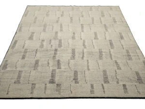 Cream Geometric 8X10 Modern Oriental Rug