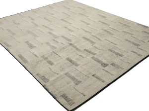 Cream Geometric 8X10 Modern Oriental Rug