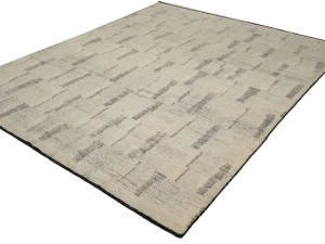 Cream Geometric 8X10 Modern Oriental Rug