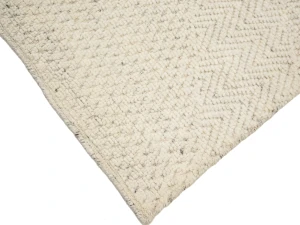 Cream Abstract 4X6 Modern Oriental Rug