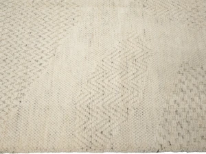 Cream Abstract 4X6 Modern Oriental Rug