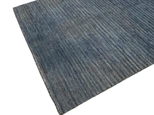 Blue Abstract 5X8 Modern Oriental Rug