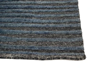 Blue Abstract 5X8 Modern Oriental Rug