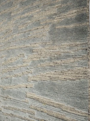 Gray Abstract 6X9 Modern Oriental Rug
