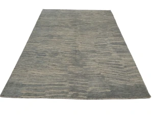 Gray Abstract 6X9 Modern Oriental Rug