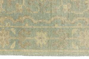 Muted Beige Floral 2X3 Transitional Oriental Rug