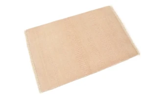 Pale Pink Grass Design 2X3 Modern Oriental Rug