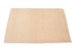 Pale Pink Grass Design 2X3 Modern Oriental Rug