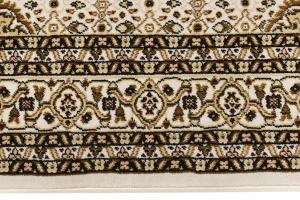 Ivory Floral Oriental Style 4X6 Machine-Made Rug