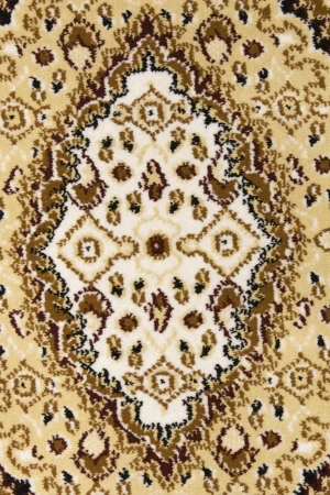 Black Floral Oriental Style 4X6 Machine-Made Rug