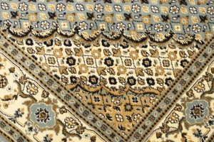 Gray Floral Oriental Style 4X6 Machine-Made Rug