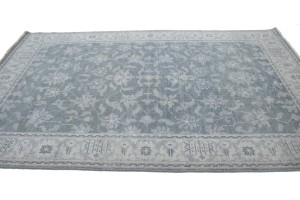 Muted Floral 5X8 Transitional Oriental Rug