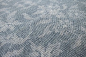 Muted Floral 5X8 Transitional Oriental Rug
