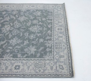 Muted Floral 5X8 Transitional Oriental Rug