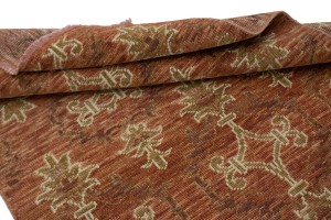Rust Floral 4X6 Modern Oriental Rug