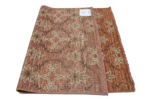 Rust Floral 4X6 Modern Oriental Rug