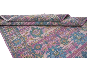 Muted Magenta Floral Chobi 5X8 Modern Oriental Rug
