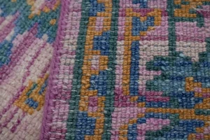 Muted Magenta Floral Chobi 5X8 Modern Oriental Rug