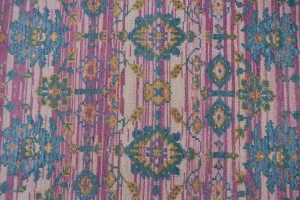 Muted Magenta Floral Chobi 5X8 Modern Oriental Rug