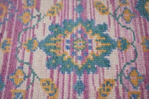 Muted Magenta Floral Chobi 5X8 Modern Oriental Rug
