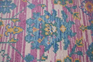 Muted Magenta Floral Chobi 5X8 Modern Oriental Rug