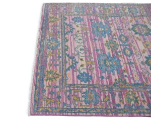 Muted Magenta Floral Chobi 5X8 Modern Oriental Rug