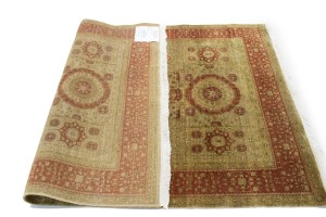 Beige Geometric 4X6 Mamluk Oriental  Rug