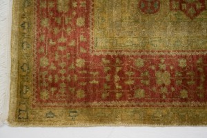 Beige Geometric 4X6 Mamluk Oriental  Rug