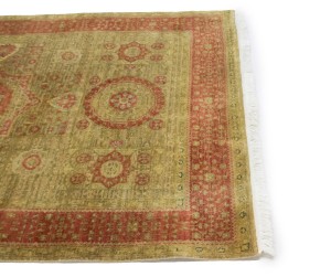 Beige Geometric 4X6 Mamluk Oriental  Rug