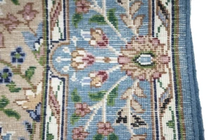 Cream Floral 4X6 Kirman Oriental Rug