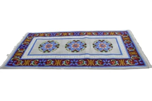 Cool Grey Floral 3X6 Chinese Style Oriental Rug