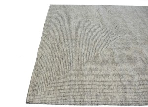 Cream Geometric 8X10 Oriental Modern Rug