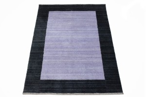 Lilac & Grey Tribal 4X6 Lori Gabbeh Oriental Rug