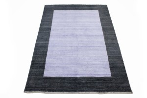 Lilac & Grey Tribal 4X6 Lori Gabbeh Oriental Rug