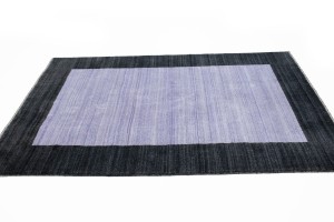 Lilac & Grey Tribal 4X6 Lori Gabbeh Oriental Rug