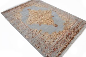 Floral Transitional 6X8 Oriental Rug