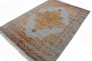 Floral Transitional 6X8 Oriental Rug