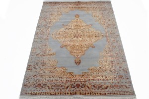 Floral Transitional 6X8 Oriental Rug