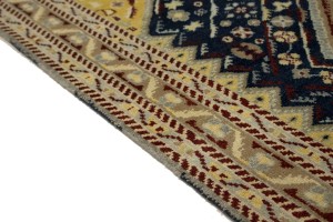 Hale Navy Tribal 5X8 Indo-Gabbeh Oriental Rug