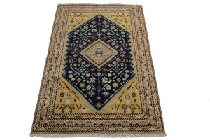 Hale Navy Tribal 5X8 Indo-Gabbeh Oriental Rug