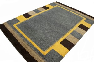 Multicolored Tribal 6X8 Indo-Gabbeh Oriental Rug