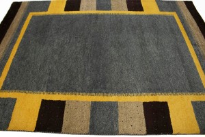Multicolored Tribal 6X8 Indo-Gabbeh Oriental Rug