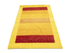 Multicolored Stripes Tribal 4X6 Indo-Gabbeh Oriental Rug