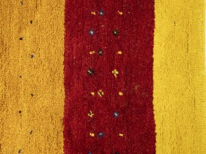 Multicolored Stripes Tribal 4X6 Indo-Gabbeh Oriental Rug