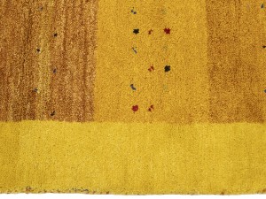 Multicolored Stripes Tribal 4X6 Indo-Gabbeh Oriental Rug